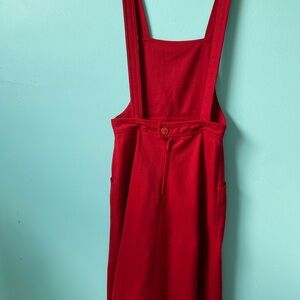 Lanz Original Vintage wool apron jumper